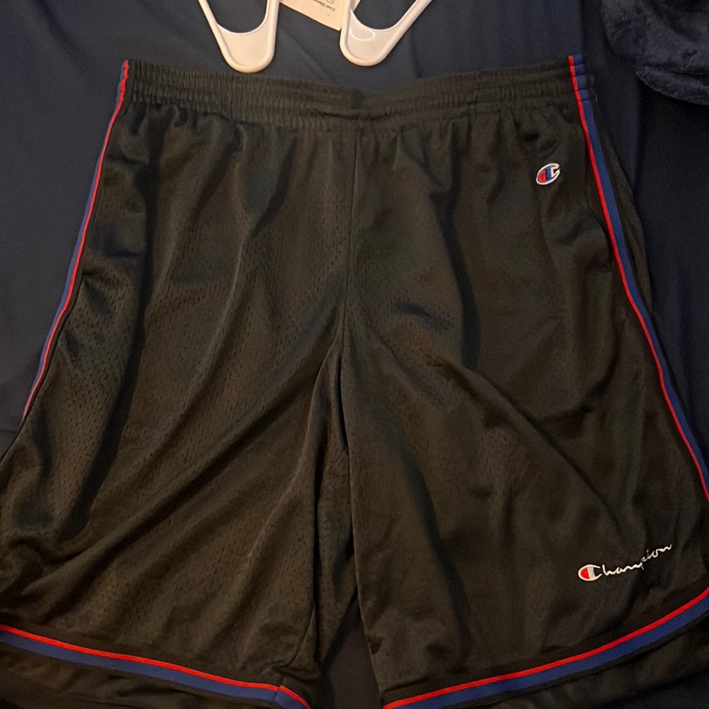 Black champion shorts